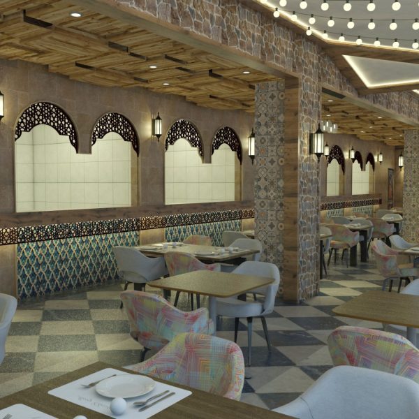 Resturent Interior decor in dubai