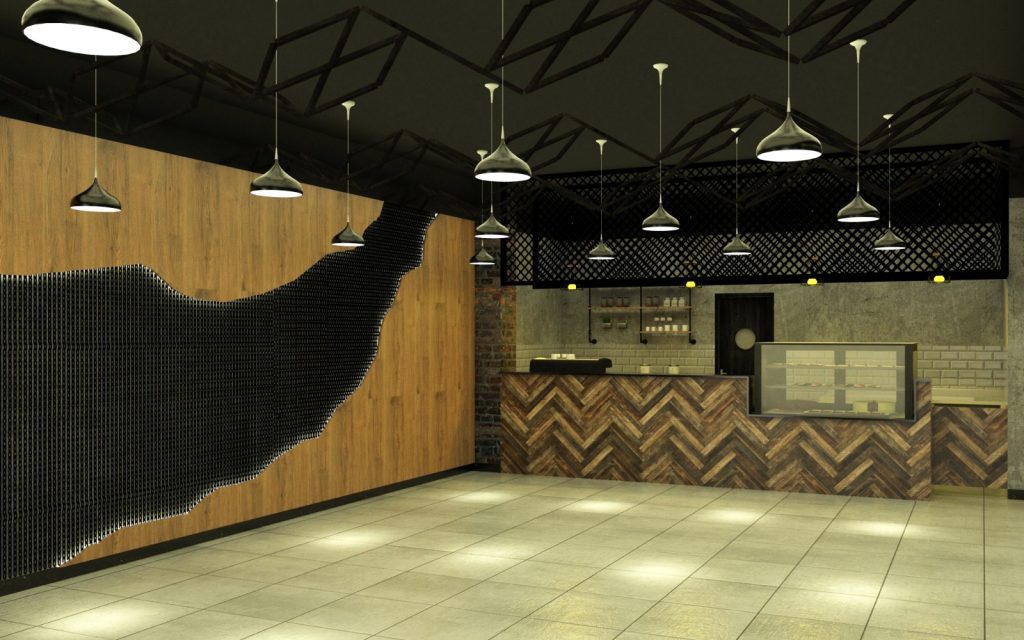 Resturent Interior decor in dubai