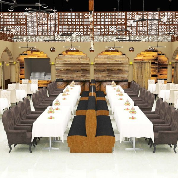 Miqat restaurant huge sitting