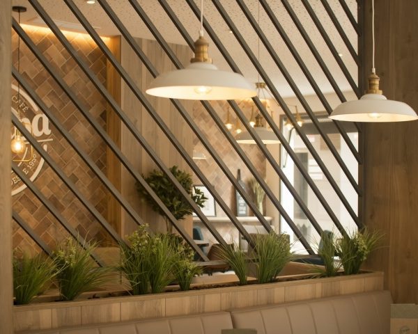 artespa cafe lighting work