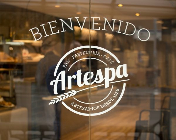 artespa cafe signbord work
