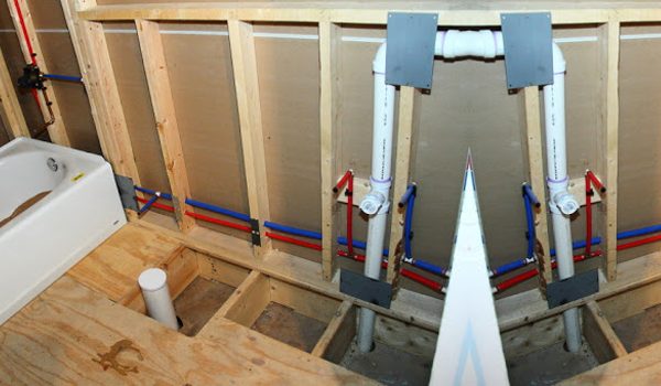 bathroom plumbing