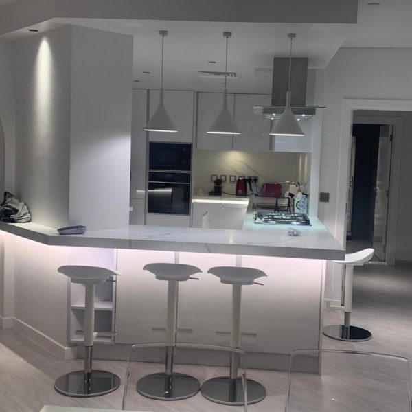 residential villa kitchen