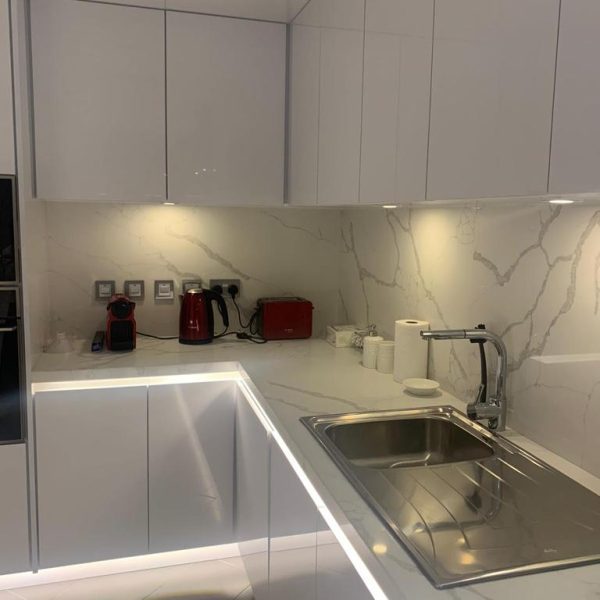 residential villa kitchen drawer