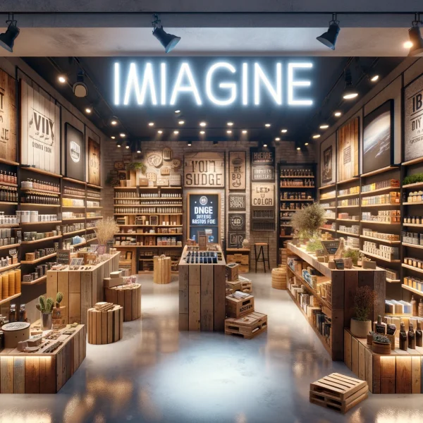 budget-friendly retail store interior