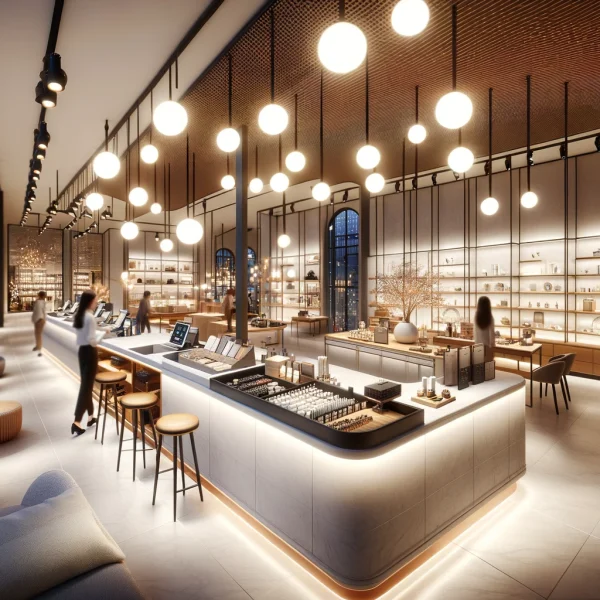 retail store lighting