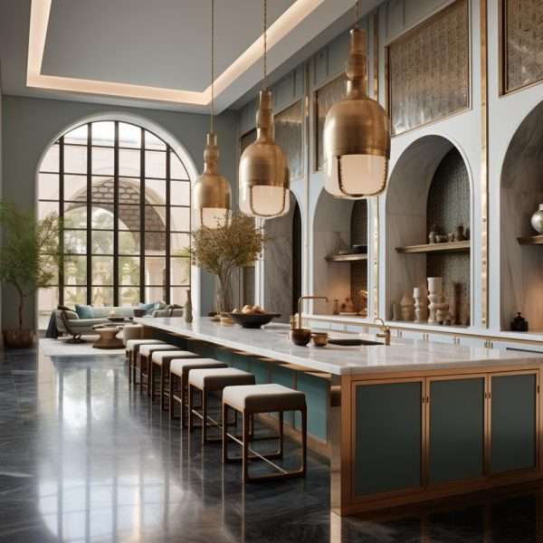 luxury Sitting Area Decoration for restaurant